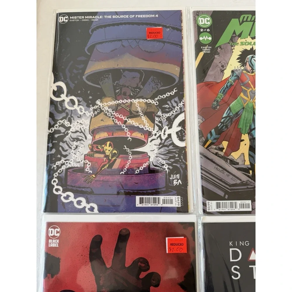 DC Black Label Danger Street & Mister Miracle Comic Lot 4 NM 2021 2023